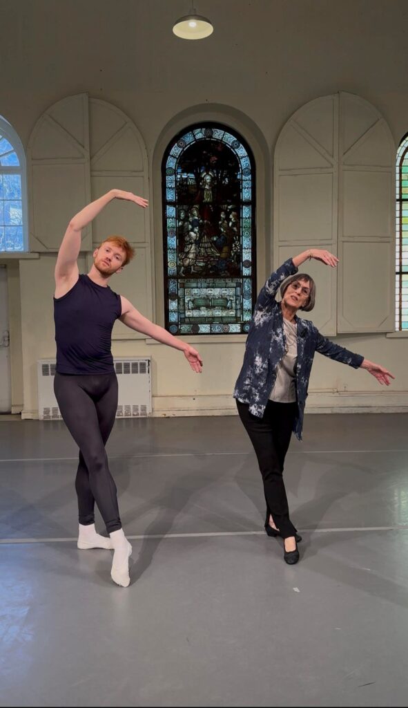 Diana Byer teaching Cecchetti - Photo courtesy of the artists.