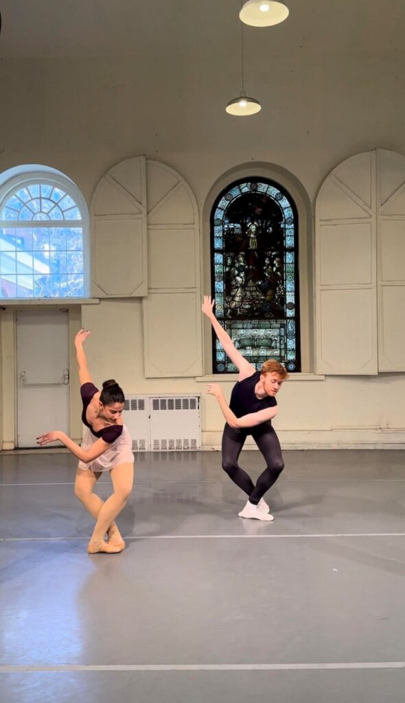 Dancers demonstrating Cecchetti - Photo courtesy of the artists.