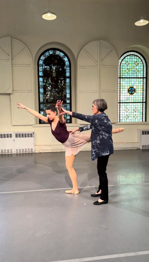Diana Byer teaching Cecchetti - Photo courtesy of the artists.