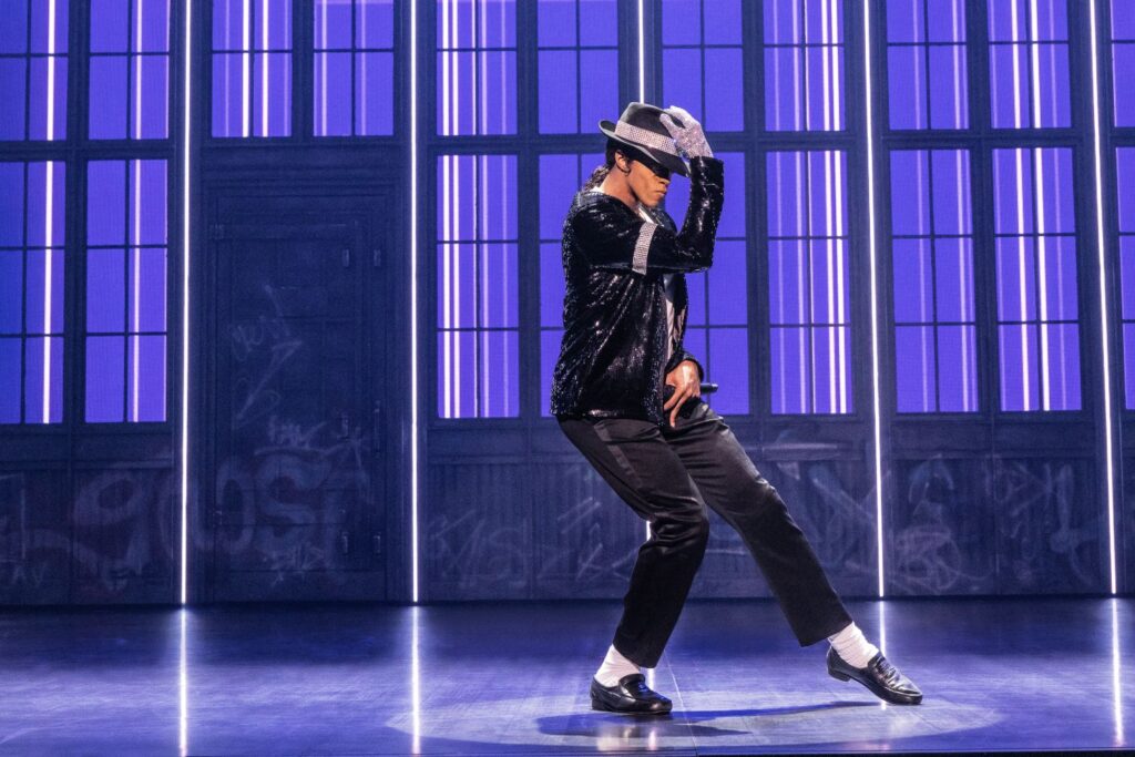 MJ the Musical - Jordan Markus as MJ in the First National Tour Cast of MJ - Photo by Matthew Murphy.