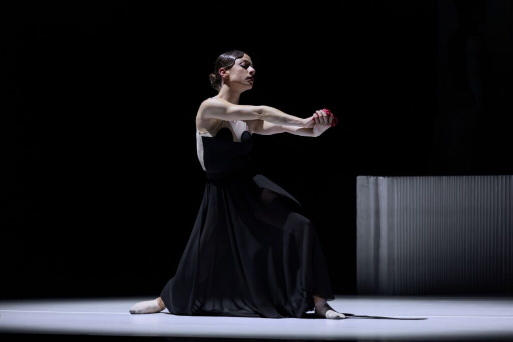 Amanda Ostuni as Carmen in "CARMEN.maquia" with Ballet Hispánico New York - Photo by Luis Luque, Luque Photography.
