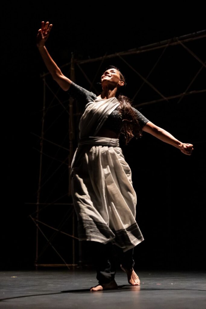 Mythili Prakash in "She's Auspicious" - Photo by Brian Hashimoto