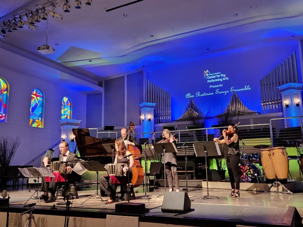 ARTE Tango Sextet - Photo courtesy of the Irvine Barclay Theatre.