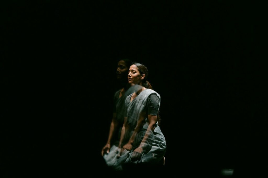 Mythili Prakash in "She's Auspicious" - Photo by Daniel Ditius.