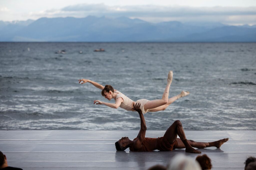 Amber Neff and Dwayne Brown - Lake Tahoe Dance Festival 2025 - Photo by Jen Schmidt.