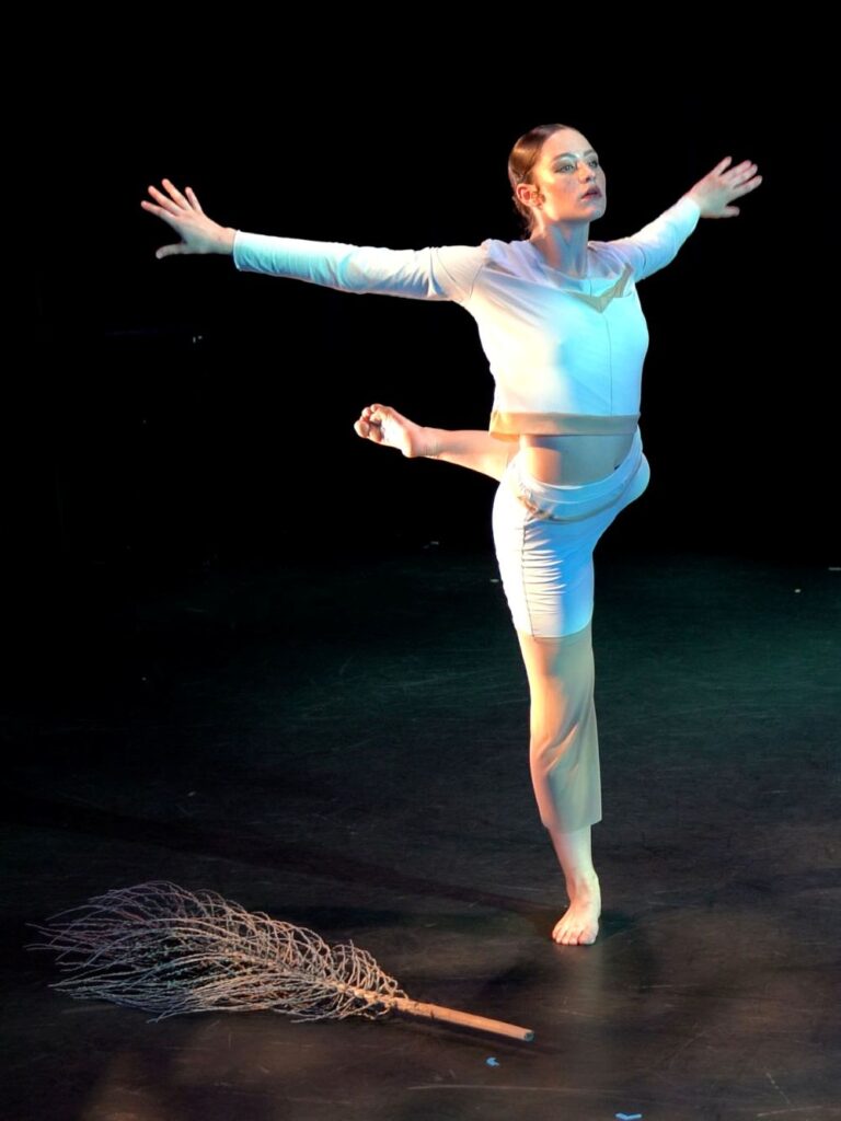 Benita Bike's DanceArt Company - Riley Jo Rarish in Bike's "Aspects of Me"- Screenshot courtesy of the company.