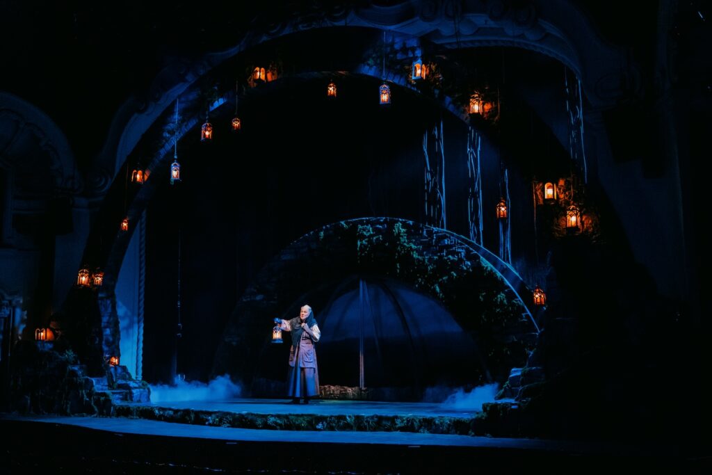 Tyne Daly in Brigadoon - Photo by Jeff Lorch.