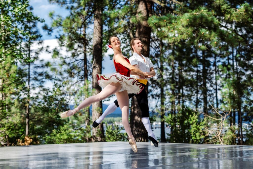 Indiana Woodward and Daniel Ulbricht - Lake Tahoe Dance Festival 2025 - Photo by Jen Schmidt.