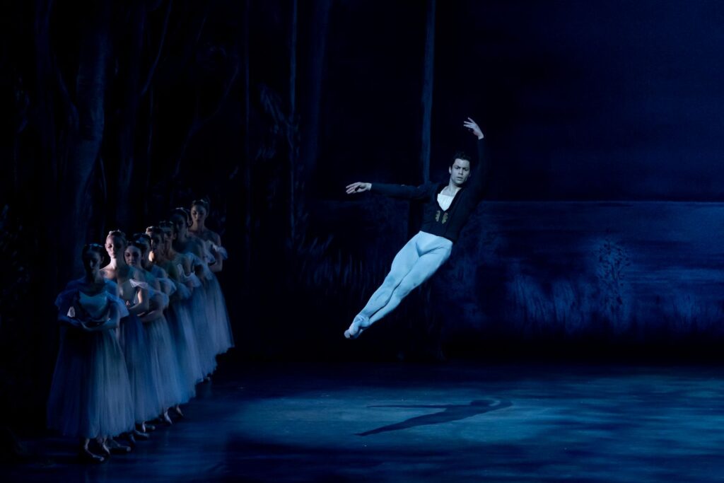 Los Angeles Ballet's "Giselle" (Act II) - Marcos Ramierz as Albrecht - Photo by Cheryl Mann.