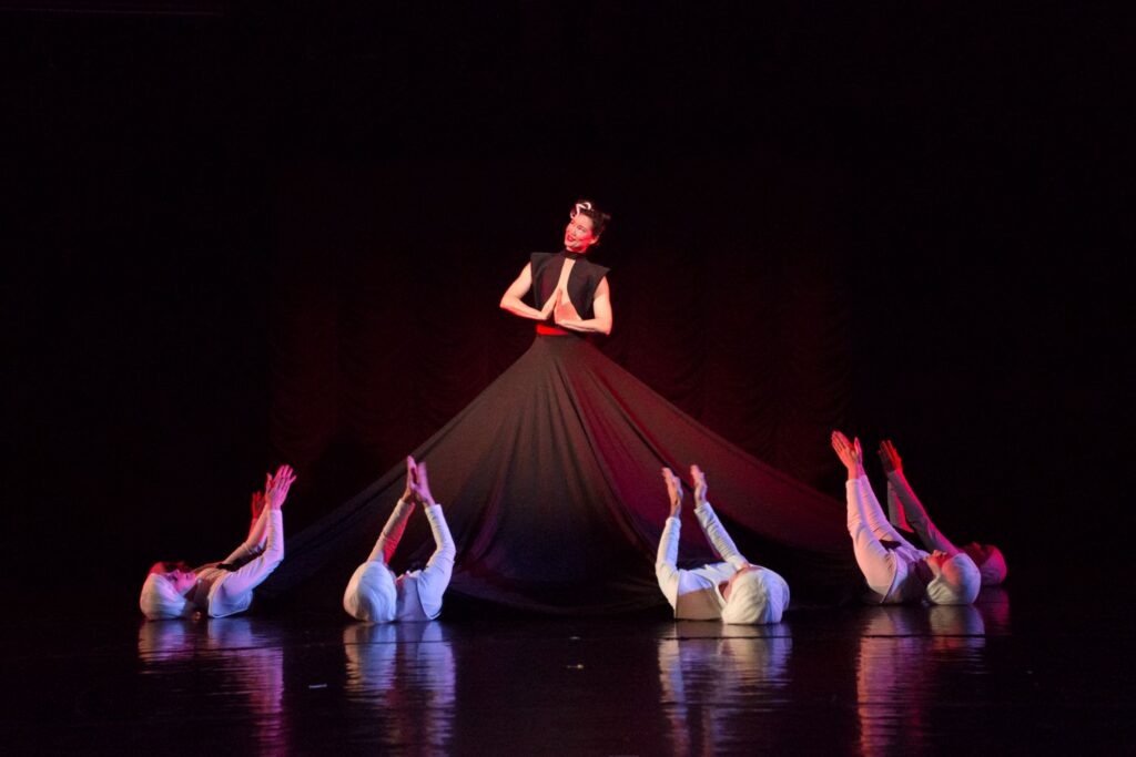 NEDT Wanted 2026 - "In for Me (INFAMY)", co-choreographed by Nancy Evans Doede and Jenn Logan - Photo by Ayame Orlans.