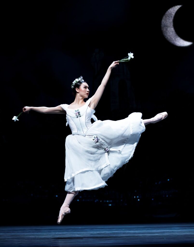 Pacific Northwest Ballet corps de ballet dancer Melissa Guilliams as Myrtha, in Peter Boal’s acclaimed staging of Giselle - Photo by Angela Sterling.