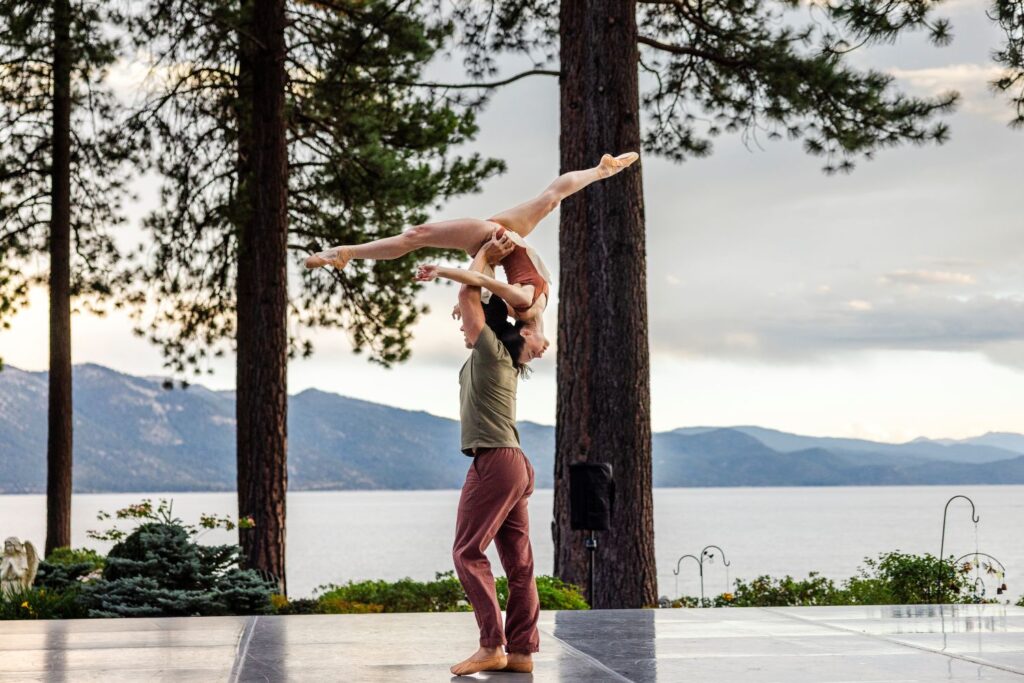 Stephen Hanna and Melody Mennite - Lake Tahoe Dance Festival 2025 - Photo by Jen Schmidt.