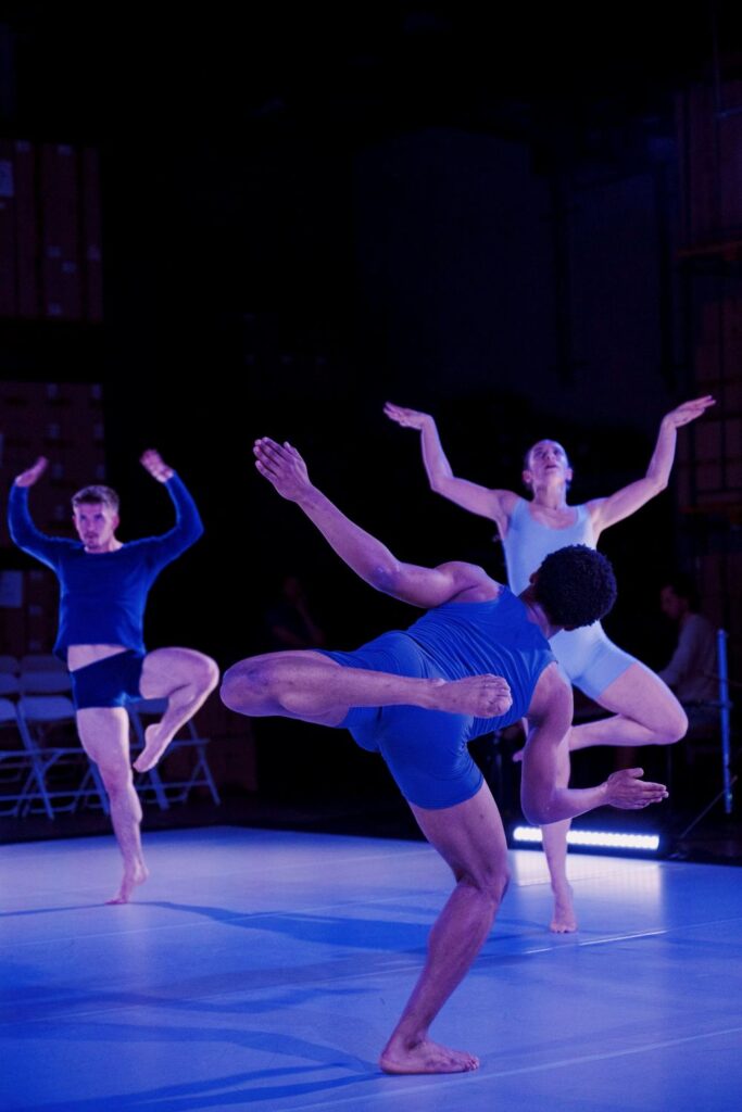 Acts of Faith - (L-R) Donny Collinson, Jordan Pange and Jane Zogbi in "Loss of Meaning" - Choreography by Mike Tyus and Luca Renzi - Photo by Josh Rose.