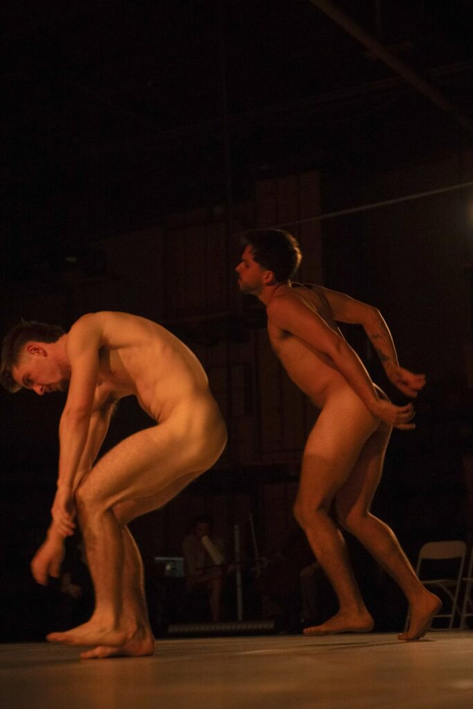 Acts of Faith - (L-R) Donny Collinson, Santiago Villareal in "Holy" - Choreography by Mike Tyus and Luca Renzi - Photo by Josh Rose.