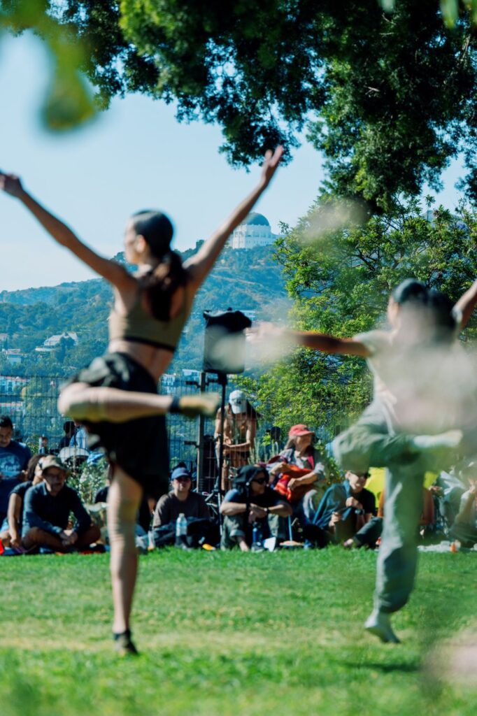 L.A. Dance Project - City of Dance/Koyaanisqatsi at Hollyhock House - Photo by Josh Rose.
