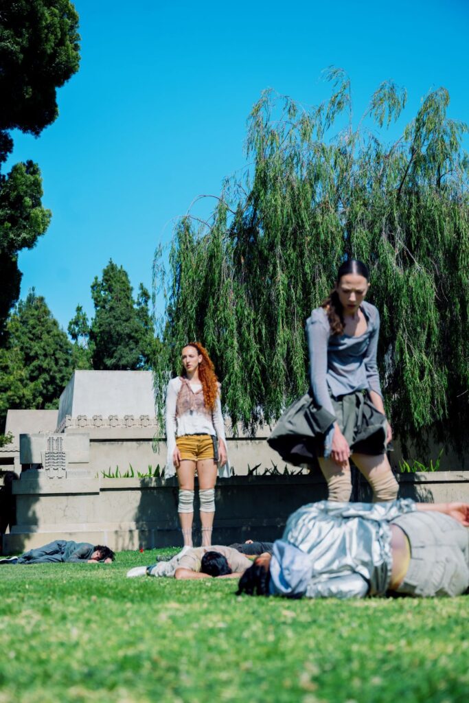 L.A. Dance Project - City of Dance/Koyaanisqatsi at Hollyhock House - Photo by Josh Rose.