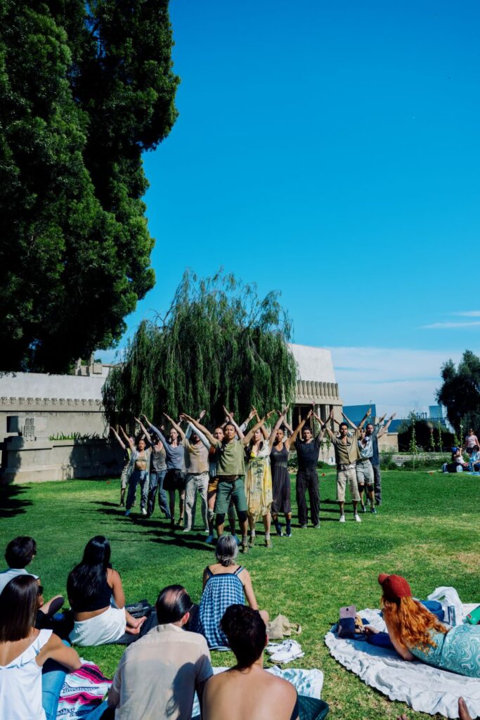 L.A. Dance Project - City of Dance/Koyaanisqatsi at Hollyhock House - Photo by Josh Rose.