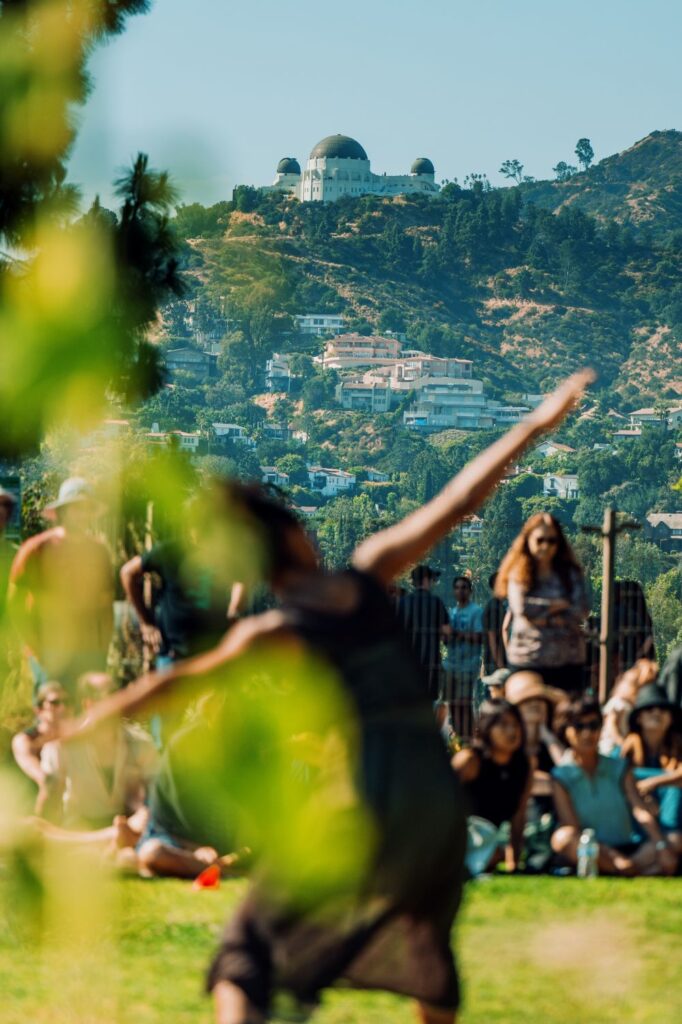 L.A. Dance Project - City of Dance/Koyaanisqatsi at Hollyhock House - Photo by Josh Rose.