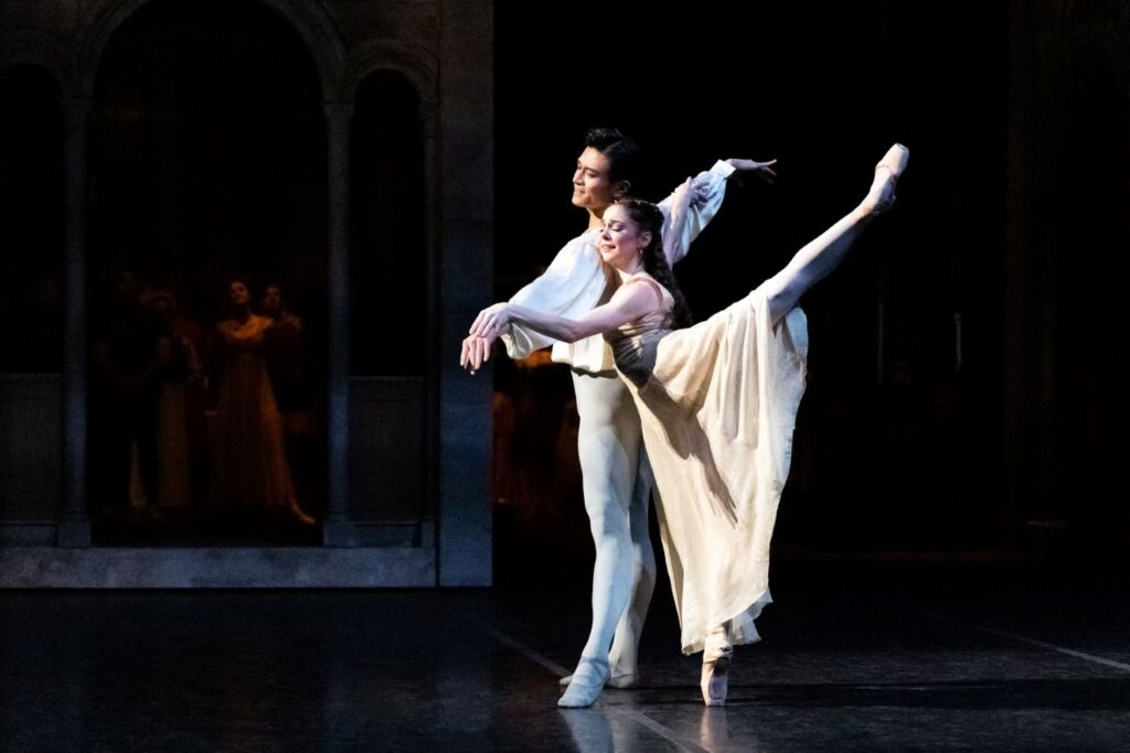 Melody Mennite Walsh in "Romeo and Juliet - Photo by Lawrence Knox.