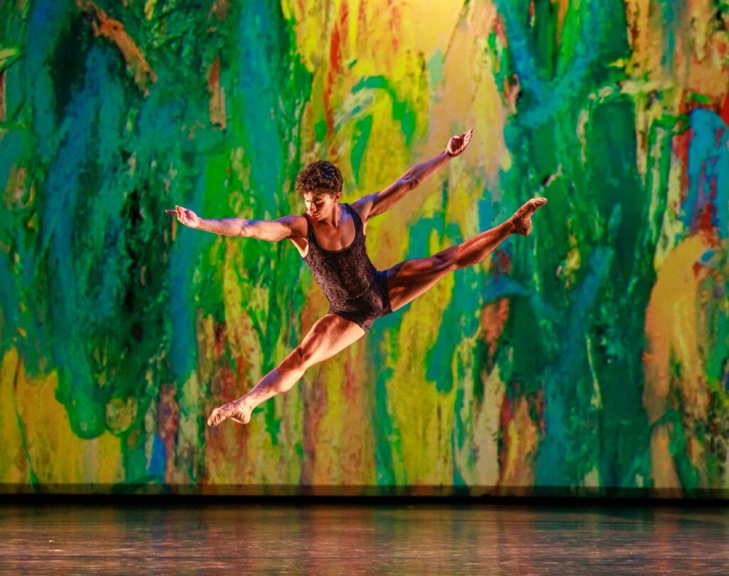 Raiford Rogers Modern Ballet - Jacob Soltero in "Islands in the Sea" - Photo by Steven Cohen.