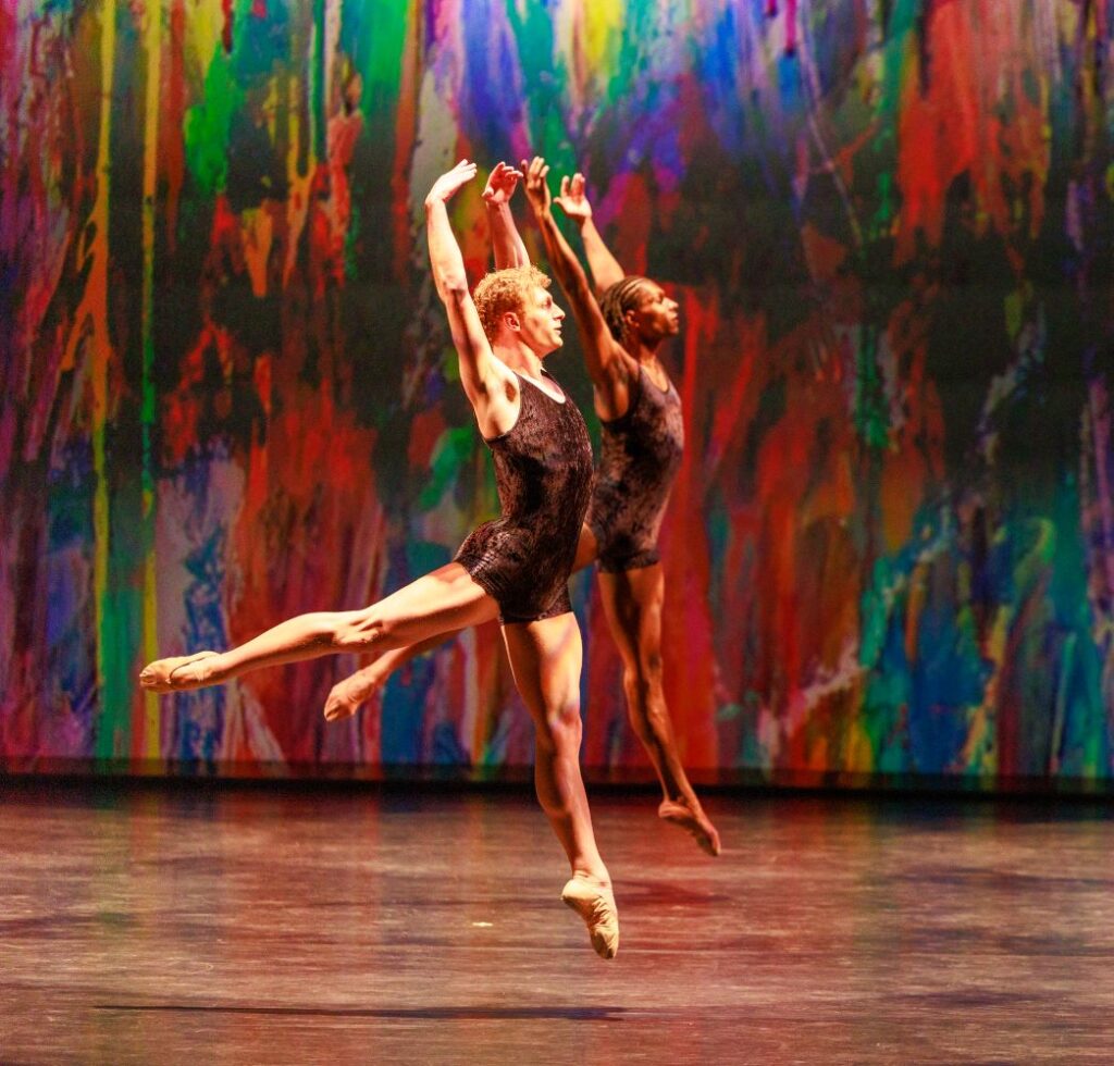 Raiford Rogers Modern Ballet - Thel Moore and Marco Biella in "Islands in the Sea" - Photo by Steven Cohen.