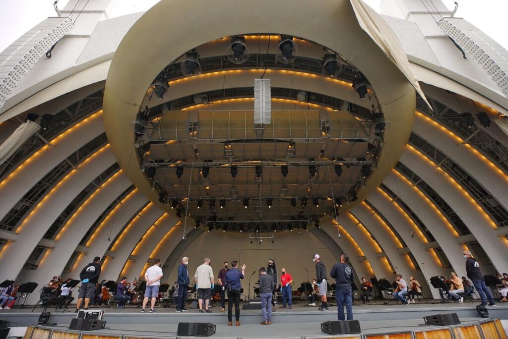 Hollywood Bowl. Photo courtesy of the LA Phil