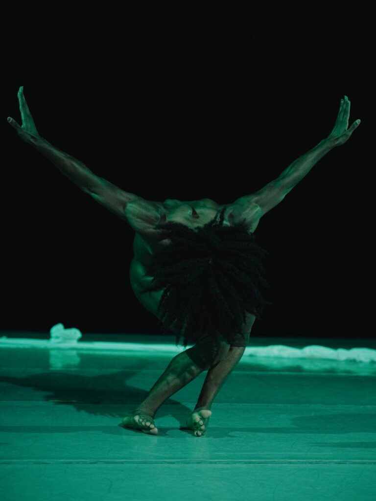 “Catching Ghost,” performed and choreographed by Ja’Moon Jones - Photo by Luca Renzi.