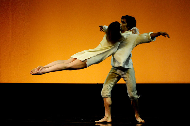 Aurelie Dupont and Benjamin Perch in "Le Parc" - Photo courtesy of the artists.