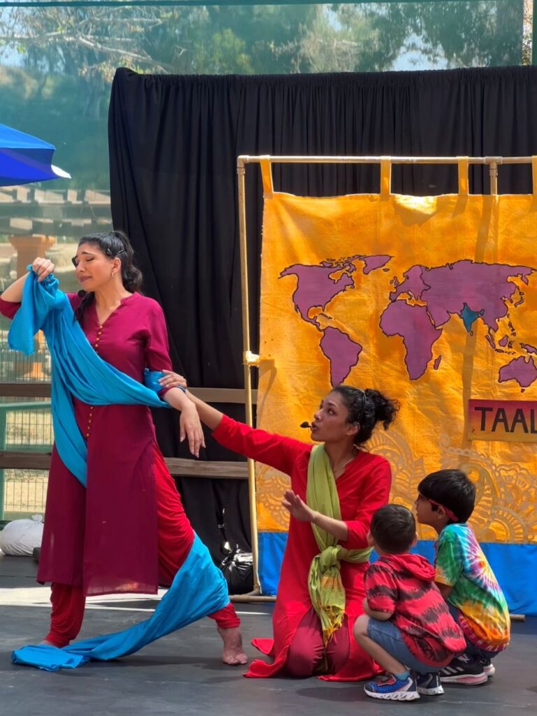 Dancing Storytellers: Indian Mythology and Me - Photo courtesy of the artists.