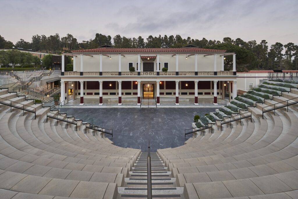 Getty Villa Amphitheater. Photo by Elon Schoenholz.