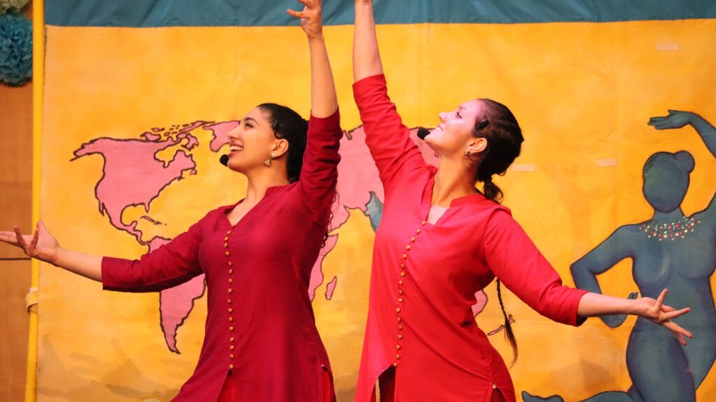 The Dancing Storytellers: Indian Mythology and Me - Photo courtesy of the artists.