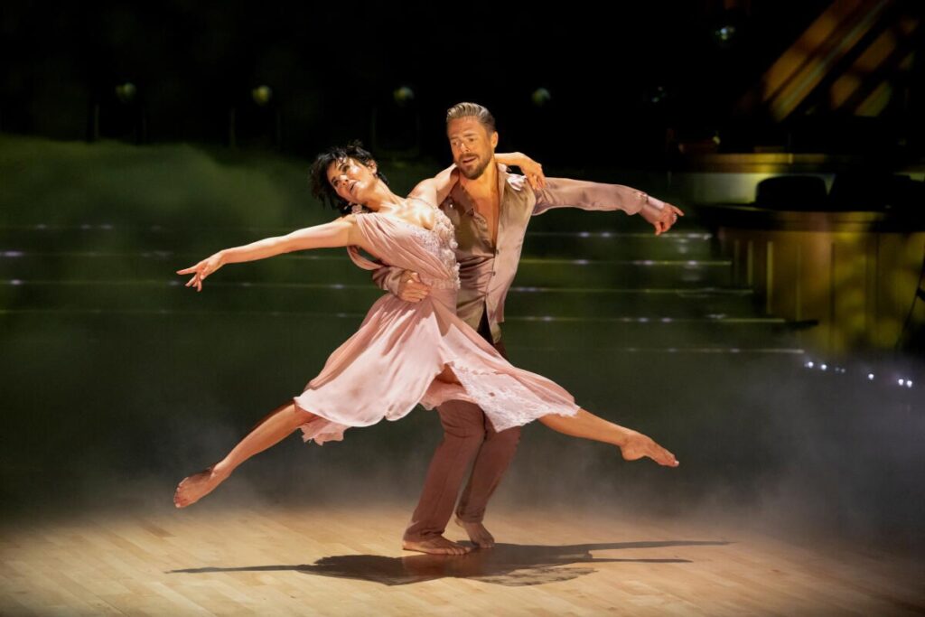 Derek Hough and Hayley Erbert. Photo by Eric McCandless.