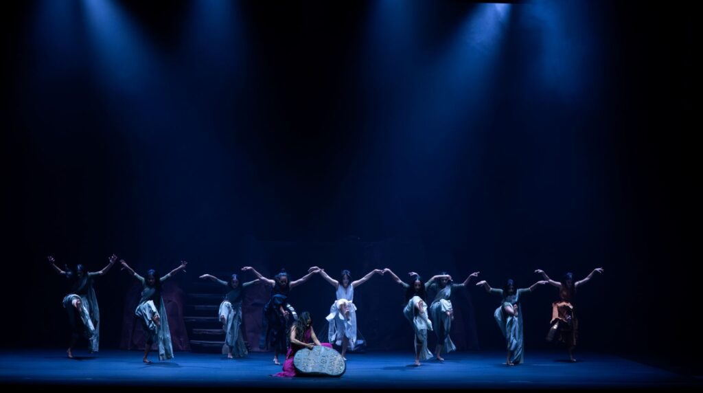 Akram Khan Company in “Thikra: Night of Remembering” - Photo by Jason Williams, CAP UCLA.