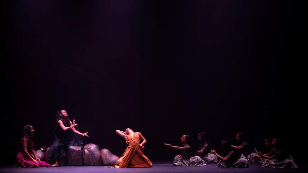 Akram Khan Company in “Thikra: Night of Remembering” - Photo by Jason Williams, CAP UCLA.