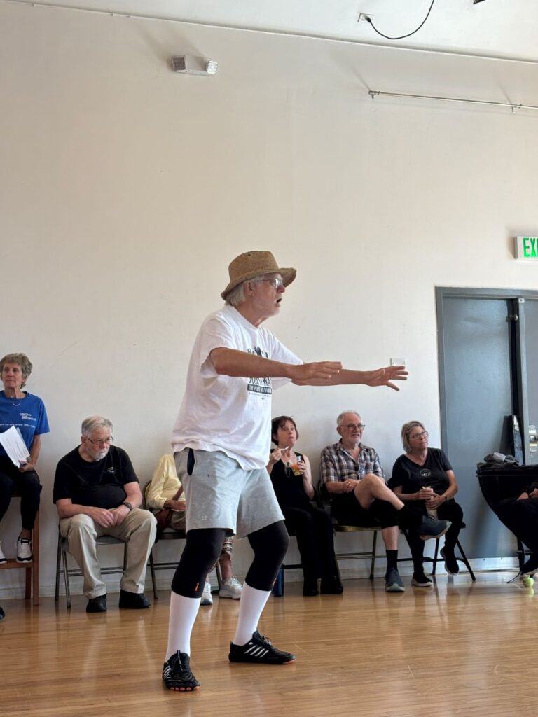 Dancing Through Parkinson's - Rehearsal - Photo by Camilla Machado.