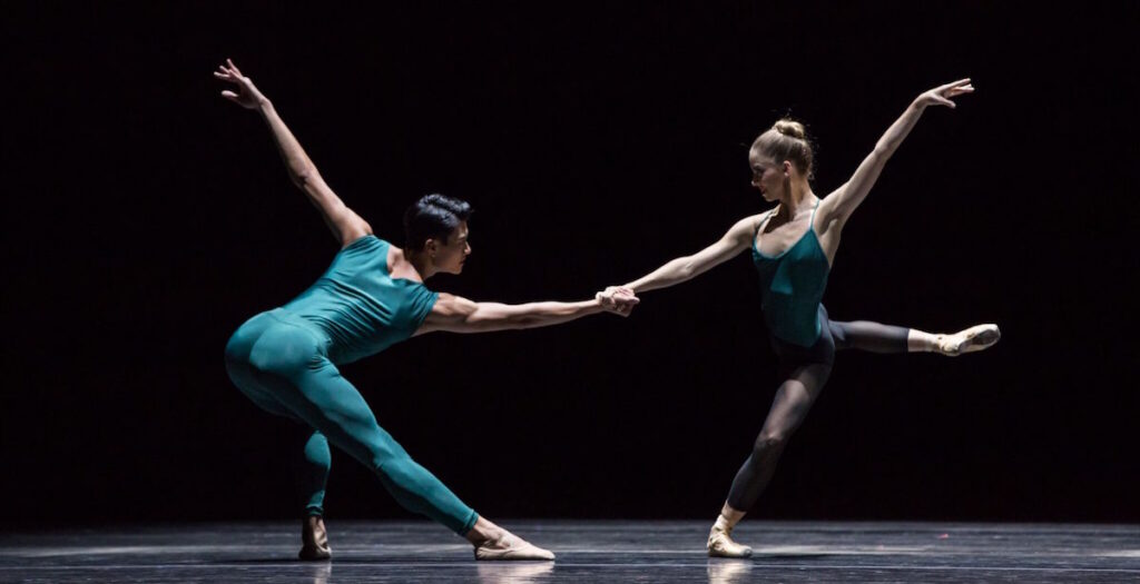 Houston Ballet in Celebrate Forsythe Photo by Anitava Sarkar.